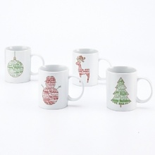 Charming and festive this adorable set features the word 'holiday' formed into four traditional Christmas motifs-an ornament, tree, snowman and reindeer. Charming and festive this adorable set features the word 'holiday' formed into four traditional Christmas motifs-an ornament, tree, snowman and reindeer.