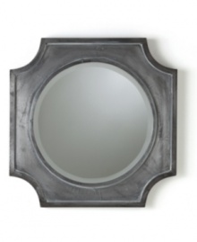 One simple way to open up small spaces is the addition of mirrors, and the Hayes Quatrefoil mirror is an ideal accent for smaller spaces. Classic details like beveled glass and a simple shape combined with the weathered zinc finish, it's the ultimate in urban sophistication. One simple way to open up small spaces is the addition of mirrors, and the Hayes Quatrefoil mirror is an ideal accent for smaller spaces. Classic details like beveled glass and a simple shape combined with the weathered zinc finish, it's the ultimate in urban sophistication.