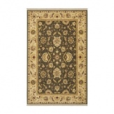 The light, expansive floral motif on this Karastan rug lends luminous elegance to any room. The wide, bright border framing a darker ground complements both traditional and casual interiors. Distinctive of all Ashara rugs is the intricate blend of woven shades to achieve the radiant arbrash effect of heirloom rugs.