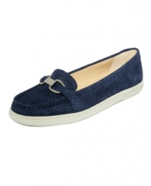 The perfect traveling companion. Hit the road and sight-see with the comfortably chic Urna driving flats from Circa by Joan & David.