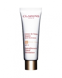 A protective and moisturizing cream with healthy-glow pigments to ensure an even and transparent complexion and healthy-looking skin.Benefits• Provides optimal hydration with an added botanical benefit: Katafray Extract.• Delivers a hint of color for a beautiful, natural-looking complexion.• Offers protection with an SPF 6.Key Ingredients• Katafray Extract – For time-released hydration.• Color Correcting Pigments – Optically diminish fine lines, imperfections and signs of fatigue.• 100% mineral filters