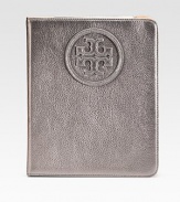 Slip your tablet into this sleek case of metallic pebble-grain leather, finished with the Tory logo for signature style.Snap flap closure8W X 9½H X 1DImportedPlease note: E-Tablet not included 