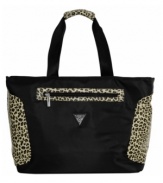 Your style source-a fun & funky dose of leopard print makes every itinerary fashion forward. Slip this stylish shoulder tote on your arm and take the day with confidence. The perfect size for computers, books, your planner & more, this tote is an everyday companion you'll be happy to have around. 5-year warranty.