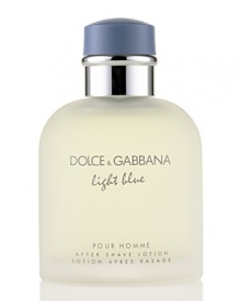 Introducing Dolce and Gabanna Light Blue Pour Homme, the new fragrance for men. A refreshing blend of citrus notes combine perfectly with masculine woods and subtle spice to create a distinctive after shave that enhances fragrance application.