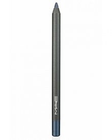 Waterproof. Longwearing. Metallic, shimmer and matte finishes. Smooth to apply. Won't transfer, smudge, or budge... Draws the line: powers your eyes. Makes its point. Lasts.