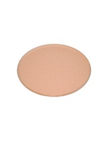 Smooth textured sponge glides over skin, allowing for an even application of foundation and virtually flawless blending. 