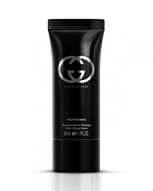 Young, fearless, with impeccable taste, the wearer of Gucci Guilty Pour Homme is a hero for our age – exuding charisma and more than a little dangerous. Gucci Guilty Pour Homme is an intense and individual contemporary fougère that provokes as it seduces. The scent seizes hold of the senses with a heady cocktail of invigorating Italian lemon and mandarin alongside crushed green leaves, fresh lavender and a defiant punch of pink pepper. The effect is both remarkable and uncompromisingly alluring. Soothe your skin with this Gucci Guilty after shave balm.