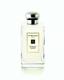 The World of Jo Malone™ introduces English Pear & Freesia, a scent that is inspired by a walk in an orchard and captures the luscious scent of just-ripe pears, cooled by the autumn air, ready to twist free from the tree. Experience the surprising, sensuous freshness of sweet pears, wrapped in a bouquet of white freesias, on a subtle background of scrambling wild roses and skin-warming amber, patchouli and woods.
