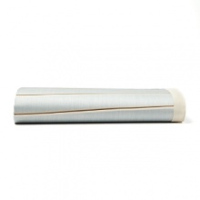Classic stripes feel fresh in contemporary hues on this versatile Lauren by Ralph Lauren king flat sheet.