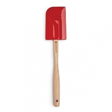 Mix, stir, scrape and fold without leaving a scratch on your bake or cookware. Strong enough for thick batters, this fine-grade silicone spatula glides along flat and curved surfaces with equal ease.