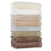 Barbara Barry's heaviest towel yet - densely woven fibers for superior absorbency in soft Egyptian cotton.