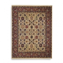 Inspired by treasured textiles found in English country homes, the English Manor Collection infuses your decor with timeless beauty. In a lavish multi-hued weave, this Karastan rug boasts a highly detailed floral pattern that bridges eclectic folk art and elegant antiques. After weaving, the fibers are luster washed to enhance the rich colors, then finished with a short fringe for easy maintenance.