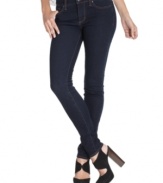 In an ultra dark wash, these Else Jeans skinny jeans are perfect for a sleek & chic look!