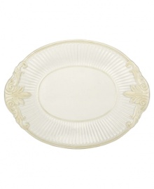 Lenox has been an American tradition for more than a century, combining superior craftsmanship with understated sophistication. The oversized Butler's Pantry dinnerware and dishes collection adds a vintage touch to your formal gatherings, in durable embossed white china with a dressy high sheen. Qualifies for Rebate