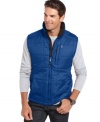 A puffer that performs. This vest from Izod stands up to all the challenges you may encounter. (Clearance)