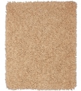 Natural cotton and rayon blended strands are woven tightly to create superb texture and supreme durability. The amazingly soft, long fibers of this Silky Shag area rug from Anji Mountain enhance any modern setting with ultimate comfort underfoot.