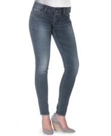 Soft fading and whiskering add stylish details to these skinnies from Silver Jeans. Pair them with killer heels to elongate your legs! Soft fading and whiskering add stylish details to these skinnies from Silver Jeans. Pair them with killer heels to elongate your legs!