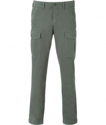 Stylish pants made ..of fine, dark brown cotton - Cool vintage look - Mega trendy cargo fit, slim, with patch flap pockets - Easy casual - a hit for parties, leisure, weekends - Combine with a fashion shirt, hoodie, shirt Stylish pants made ..of fine, dark brown cotton - Cool vintage look - Mega trendy cargo fit, slim, with patch flap pockets - Easy casual - a hit for parties, leisure, weekends - Combine with a fashion shirt, hoodie, shirt