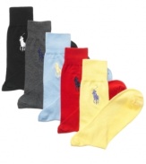 Comfortable classic socks from an American icon.