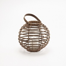Bring the outside in! Woodsy and inviting, this lantern defines rustic-chic. Bring the outside in! Woodsy and inviting, this lantern defines rustic-chic.