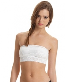 A sweet-and-sexy bandeau top featuring delicate lace detail, this Free People item is a flirty layering piece. Layer under a sheer top and add shimmering jewelry to add to its feminine appeal. A sweet-and-sexy bandeau top featuring delicate lace detail, this Free People item is a flirty layering piece. Layer under a sheer top and add shimmering jewelry to add to its feminine appeal.