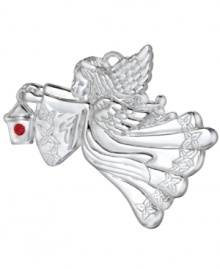 Get in the spirit this season with the 2012 Angel of Peace. Waterford's elegant silver-plated ornament lights the way to a happy, memorable holiday. Get in the spirit this season with the 2012 Angel of Peace. Waterford's elegant silver-plated ornament lights the way to a happy, memorable holiday.