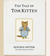 The tale is about manners and how children react to them. Tabitha Twitchit, a cat, invites friends for tea. She washes and dresses her three kittens for the party, but within moments the kittens have soiled and lost their clothes while scampering about the garden. Tabitha is affronted. She sends the kittens to bed, and tells her friends the kittens have the measles. 