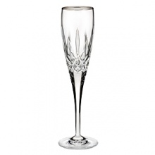 This newest group of stemware features the signature Lismore cuts on a graceful pulled stem with lovely open diamond , wedge cuts, and a platinum band on the rim. This newest group of stemware features the signature Lismore cuts on a graceful pulled stem with lovely open diamond , wedge cuts, and a platinum band on the rim.