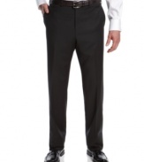 Every man's must-have. Get these classic black pants from Lauren by Ralph Lauren for a style you can wear forever.