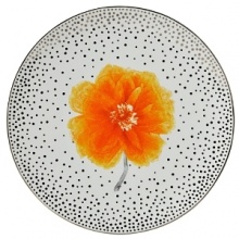 Hailing from the legendary region of Limoges, France, Bernardaud has been crafting fine porcelain creations of exquisite beauty for over 100 years. This elegant, contemporary design, featuring a bright blossom punctuated by platinum, hand-rendered bubbles, is the perfect excuse for a celebration. Hailing from the legendary region of Limoges, France, Bernardaud has been crafting fine porcelain creations of exquisite beauty for over 100 years. This elegant, contemporary design, featuring a bright blossom punctuated by platinum, hand-rendered bubbles, is the perfect excuse for a celebration.