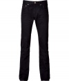 Super stylish cast iron straight leg jeans - These fashionably distressed jeans are a great addition to any closet - On-trend slim cut thats easy to style - Pair with a cashmere pullover, trainers, and a parka for casual cool - Style with a henley, a leather jacket, and motorcycle boots
