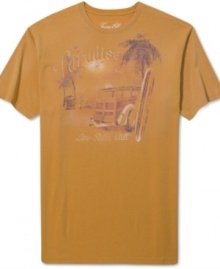Live, relax, chill. Exude laid-back style with Tasso Elba's graphic cotton t-shirts.