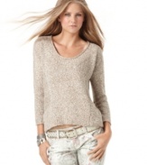 A slouchy sweater from American Rag makes every outfit a little cozier! Layer it up with tees and jeans, or try it over a dress for an edgier look.