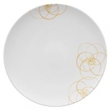 Add a contemporary flair to any table with pieces from Villeroy & Boch Bloom Sun dinnerware collection. Interesting organic shapes designed to compliment the Flow collection. Bloom Sun features a stylized floral motif set against a white background.