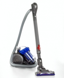 Little Dyson, big city... same great power. Dyson does it all-even small spaces, like cramped apartments and one-bedroom lofts-with its smallest canister cleaner, a compact design that easily stores and still brings the same unrivaled suction that never fades or weakens. Built to clean up every floor type, this cleaner uses Root Cyclone(tm) technology and rows of ultra fine carbon fiber filaments to take the dirt out of city livin'. 5-year warranty. Model DC26. Little Dyson, big city... same great power. Dyson does it all-even small spaces, like cramped apartments and one-bedroom lofts-with its smallest canister cleaner, a compact design that easily stores and still brings the same unrivaled suction that never fades or weakens. Built to clean up every floor type, this cleaner uses Root Cyclone(tm) technology and rows of ultra fine carbon fiber filaments to take the dirt out of city livin'. 5-year warranty. Model DC26.