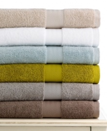 Crafted with pure organic cotton, these Bianca washcloths exude natural softness and simplicity. Comes in six colors to easily match any bathroom style. Crafted with pure organic cotton, these Bianca washcloths exude natural softness and simplicity. Comes in six colors to easily match any bathroom style.