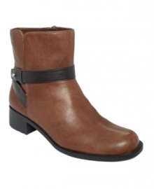 Polished booties like the Lanier by Easy Spirit are a sure-fire way to add sophisticated style to your look with minimal effort. Polished booties like the Lanier by Easy Spirit are a sure-fire way to add sophisticated style to your look with minimal effort.