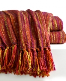 This Style&co. Ipanema knitted throw captures the vibrancy of Brazil with bursts of color. (Clearance) This Style&co. Ipanema knitted throw captures the vibrancy of Brazil with bursts of color. (Clearance)