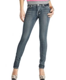 Great wash meets perfect fit on these skinny jeans from Do Denim! Dress them with your hottest heels for a day look that's high on style! Great wash meets perfect fit on these skinny jeans from Do Denim! Dress them with your hottest heels for a day look that's high on style!