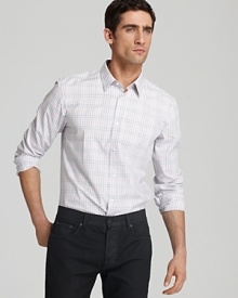 HUGO Elisha Plaid Sport Shirt - Slim Fit HUGO Elisha Plaid Sport Shirt - Slim Fit