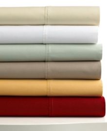 Put yourself to sleep in this comfy and cozy 420-thread count sheet set, featuring luxe Egyptian cotton, single-ply construction and two extra pillowcases for more versatility. Put yourself to sleep in this comfy and cozy 420-thread count sheet set, featuring luxe Egyptian cotton, single-ply construction and two extra pillowcases for more versatility.
