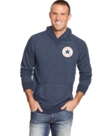 Bold and brash. Your style gets a hip addition with this hoodie from Converse with big logo graphic detail. (Clearance) Bold and brash. Your style gets a hip addition with this hoodie from Converse with big logo graphic detail. (Clearance)