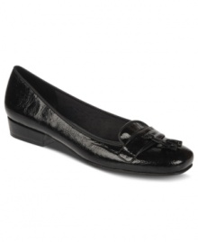 Professional and pretty. Life Stride's Quadrille flats are menswear-inspired with tassel detail up top. Professional and pretty. Life Stride's Quadrille flats are menswear-inspired with tassel detail up top.