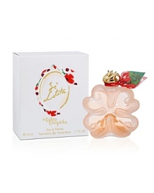 In this fragrance, the aromas of forbidden fruit burst with sensations of temptation, freshness, and frivolitythen it's touched with notes of apricot, citrus, and wood violet. Lolita Lempicka Eau de Toilette. Take a bite of desire. Notes: Lemon Zest, Apricot Nectar, Black Cherry, Almond, Vanilla, Iris Concrete, Jasmine Sambac, Frankincense, Violet Wood and Musk. Style: Fruity. Woody. Floral. In this fragrance, the aromas of forbidden fruit burst with sensations of temptation, freshness, and frivolitythen it's touched with notes of apricot, citrus, and wood violet. Lolita Lempicka Eau de Toilette. Take a bite of desire. Notes: Lemon Zest, Apricot Nectar, Black Cherry, Almond, Vanilla, Iris Concrete, Jasmine Sambac, Frankincense, Violet Wood and Musk. Style: Fruity. Woody. Floral.