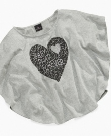 Breezy, floaty fashion. Pump up her cool style with this unique dolman-sleeve tunic from Baby Phat. Breezy, floaty fashion. Pump up her cool style with this unique dolman-sleeve tunic from Baby Phat.