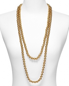 Add a classic accent to your look with this elegant beaded necklace from Carolee. Add a classic accent to your look with this elegant beaded necklace from Carolee.