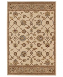 Intricate latticework is marked with antique-inspired florals and medallions in the Shropshire area rug from Karastan, offering a sophisticated, yet casual design for your floors. Crafted in the USA of pure New Zealand wool. Intricate latticework is marked with antique-inspired florals and medallions in the Shropshire area rug from Karastan, offering a sophisticated, yet casual design for your floors. Crafted in the USA of pure New Zealand wool.