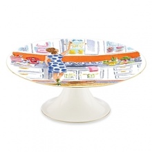 Talk about dinner-party perfection! Inspired by kate spade new york's famous paper designs, this fanciful scene is the icing on the cake stand. Talk about dinner-party perfection! Inspired by kate spade new york's famous paper designs, this fanciful scene is the icing on the cake stand.