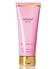 sexual femmes luxury body lotion moisturizes skin, leaving it feel silky to the touch and kissably soft. Lightly scented and ideal for layering with the fragrance to make it last all day. Deliciously feminine, an intoxicating chocolate accord flows into a pink blend of luscious redberries, raspberries, and delicate rose. Its oh-so-addictive. sexual femme. Because you are beautiful. sexual femmes luxury body lotion moisturizes skin, leaving it feel silky to the touch and kissably soft. Lightly scented and ideal for layering with the fragrance to make it last all day. Deliciously feminine, an intoxicating chocolate accord flows into a pink blend of luscious redberries, raspberries, and delicate rose. Its oh-so-addictive. sexual femme. Because you are beautiful.