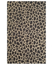 Take a step up in interior decor. Replicating the unique look of giraffe skin, the Seville rug adds texture to family rooms, dining rooms and other living spaces, small and large. Hand-tufted in India, the rug is woven from plush wool for supreme softness and durability. Take a step up in interior decor. Replicating the unique look of giraffe skin, the Seville rug adds texture to family rooms, dining rooms and other living spaces, small and large. Hand-tufted in India, the rug is woven from plush wool for supreme softness and durability.